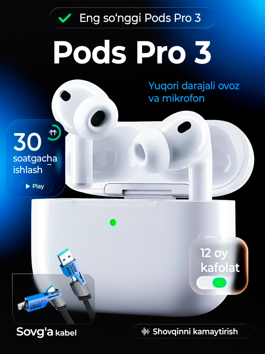 Pods pro 3